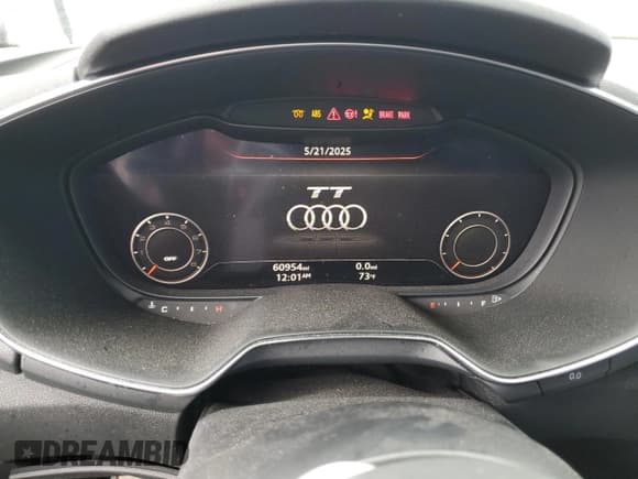 ✅ 2016 Audi TT 2.0T • VIN: TRUC5AFV9G1027229 • Lot: 58488665. Listed on Copart with 60,954 mi. Free auction sales archive from the USA and detailed vehicle history report at DreamBid. Image 9.