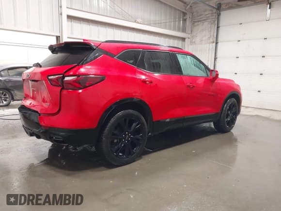 ✅ 2020 Chevrolet Blazer RS • VIN: 3GNKBKRS3LS582313 • Lot: 41667611. Listed on IAAI with 47,059 mi. Free auction sales archive from the USA and detailed vehicle history report at DreamBid. Image 4.