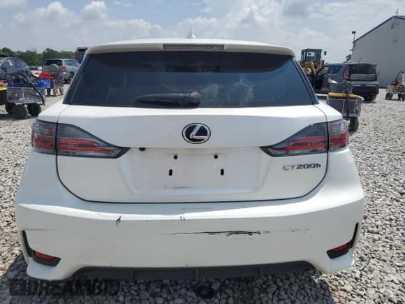 ✅ 2017 Lexus CT 200h • VIN: JTHKD5BH5H2288495 • Lot: 64116445. Listed on Copart with 152,519 mi. Free auction sales archive from the USA and detailed vehicle history report at DreamBid. Image 6.