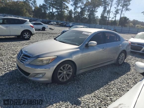 ✅ 2012 Hyundai Genesis 3.8L • VIN: KMHGC4DD1CU158219 • Lot: 92277695. Listed on Copart with 184,797 mi. Free auction sales archive from the USA and detailed vehicle history report at DreamBid. Image 1.