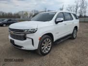 ✅ 2023 Chevrolet Tahoe Premier • VIN: 1GNSKSKD0PR217513 • Лот: 54702845. Опубликован ранее на Copart с пробегом 55 424 миль. Бесплатный доступ к архиву аукционных продаж из США и подробный отчёт об истории автомобиля на DreamBid. Изображение 1.