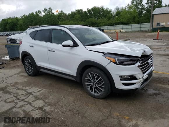 ✅ 2021 Hyundai Tucson Limited • VIN: KM8J3CAL6MU316664 • Lot: 57363635. Listed on Copart with 41,296 mi. Free auction sales archive from the USA and detailed vehicle history report at DreamBid. Image 4.