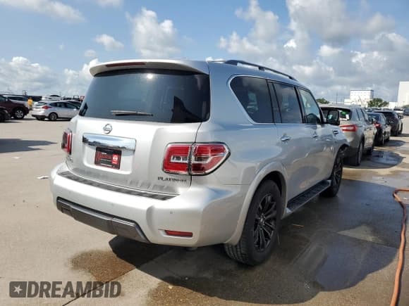 ✅ 2019 Nissan Armada Platinum • VIN: JN8AY2NF5K9352726 • Лот: 58525505. Опубликован ранее на Copart с пробегом 85 383 миль. Бесплатный доступ к архиву аукционных продаж из США и подробный отчёт об истории автомобиля на DreamBid. Изображение 3.