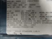 ✅ 1997 Dodge Cargo • VIN: 2B6HB21Y9VK581148 • Lot: 43807002. Listed on IAAI with 174,437 mi. Free auction sales archive from the USA and detailed vehicle history report at DreamBid. Image 9.