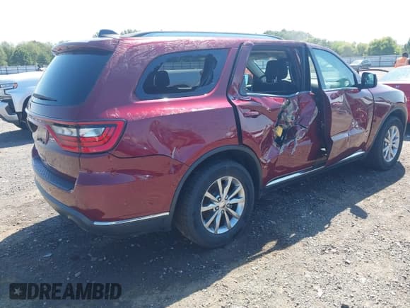 ✅ 2018 Dodge Durango SXT • VIN: 1C4RDHAG4JC160078 • Lot: 43168811. Listed on IAAI with 141,836 mi. Free auction sales archive from the USA and detailed vehicle history report at DreamBid. Image 4.