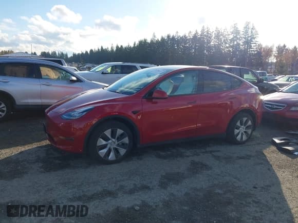 ✅ 2023 Tesla Model Y Long Range • VIN: 7SAYGDEE5PF604605 • Лот: 43663137. Опубликован ранее на IAAI с пробегом 25 264 миль. Бесплатный доступ к архиву аукционных продаж из США и подробный отчёт об истории автомобиля на DreamBid. Изображение 15.