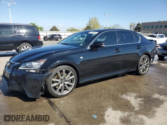 ✅ 2013 Lexus GS 350 • VIN: JTHBE1BL0D5024801 • Lot: 54760065. Listed on Copart with 176,529 mi. Free auction sales archive from the USA and detailed vehicle history report at DreamBid. Image 1.