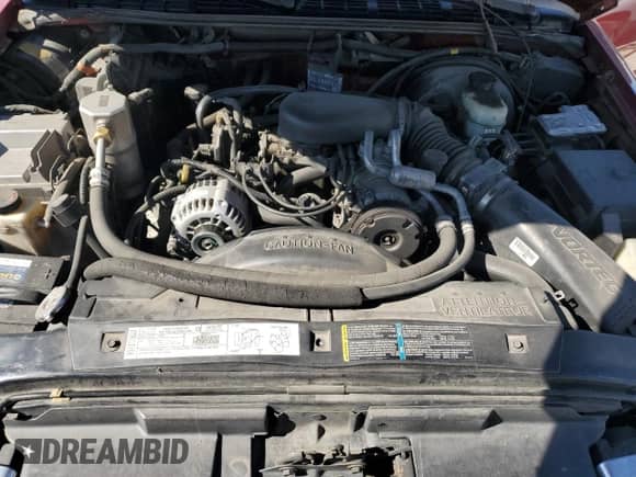 2001 Chevrolet S-10 LS ZR2 с VIN 1GCCT19W218112531, выставлен на аукционе Copart как лот 82270515 с пробегом 199 172 миль миль и Списание • Salvage title. История ставок и продаж доступна на DreamBid. Изображение 11.