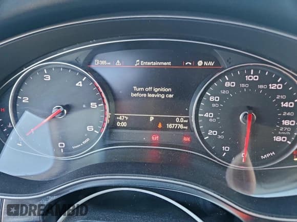 ✅ 2014 Audi A6 Prestige • VIN: WAUHMAFC3EN011077 • Лот: 89889305. Опубликован ранее на Copart с пробегом 167 776 миль. Бесплатный доступ к архиву аукционных продаж из США и подробный отчёт об истории автомобиля на DreamBid. Изображение 9.