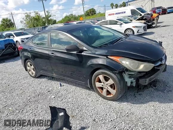 ✅ 2013 Hyundai Elantra GLS • VIN: KMHDH4AE1DU545369 • Lot: 84966905. Listed on Copart with 206,106 mi. Free auction sales archive from the USA and detailed vehicle history report at DreamBid. Image 14.