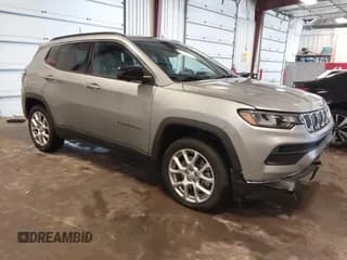 ✅ 2024 Jeep Compass Latitude Lux • VIN: 3C4NJDFN0RT591315 • Лот: 42818615. Опубликован ранее на IAAI с пробегом 20 285 миль. Бесплатный доступ к архиву аукционных продаж из США и подробный отчёт об истории автомобиля на DreamBid. Изображение 1.