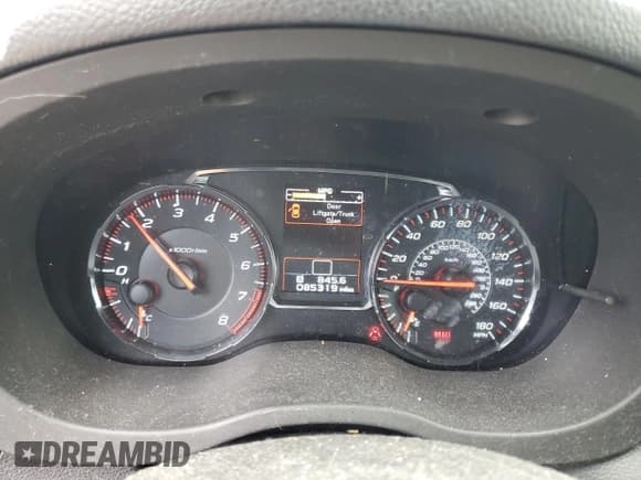 ✅ 2018 Subaru WRX Premium • VIN: JF1VA1B63J9805665 • Lot: 47117885. Listed on Copart with 85,319 mi. Free auction sales archive from the USA and detailed vehicle history report at DreamBid. Image 9.