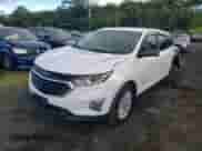 2021 Chevrolet Equinox LS z VIN 3GNAXHEV8MS163522, wystawiony jako Copart lot #80411015 z przebiegiem 95 510 mil mil oraz Szkoda całkowita • Salvage title. Historia ofert i sprzedaży dostępna na DreamBid. Obrazek 1.