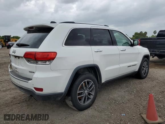 ✅ 2018 Jeep Grand Cherokee Limited • VIN: 1C4RJEBG5JC130674 • Lot: 53908235. Listed on Copart with 138,084 mi. Free auction sales archive from the USA and detailed vehicle history report at DreamBid. Image 3.