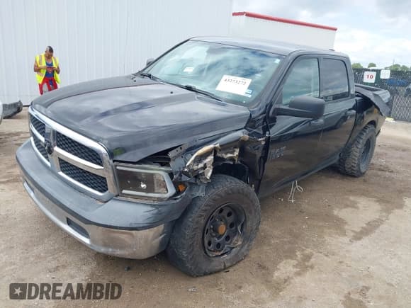 ✅ 2018 Ram 1500 Express • VIN: 1C6RR7KT3JS243022 • Lot: 43273272. Listed on IAAI with 112,250 mi. Free auction sales archive from the USA and detailed vehicle history report at DreamBid. Image 2.
