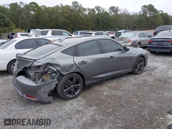 ✅ 2023 Acura Integra w/A-Spec Package • VIN: 19UDE4H32PA018398 • Lot: 43554722. Wystawiony na IAAI z przebiegiem 30 000 mil. Bezpłatny archiwum sprzedaży aukcyjnych z USA i szczegółowy raport historii pojazdu na DreamBid. Zdjęcie 4.