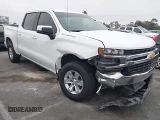 ✅ 2020 Chevrolet Silverado 1500 LT • VIN: 3GCPWCEK3LG294891 • Lot: 43046059. Listed on IAAI with 148,692 mi. Free auction sales archive from the USA and detailed vehicle history report at DreamBid. Image 1.