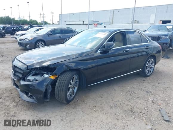 ✅ 2017 Mercedes-Benz C 300 • VIN: WDDWF4JB2HR307683 • Lot: 42260745. Listed on IAAI with 76,761 mi. Free auction sales archive from the USA and detailed vehicle history report at DreamBid. Image 2.