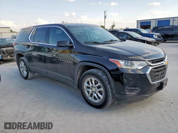 ✅ 2019 Chevrolet Traverse LS • VIN: 1GNERFKW5KJ106559 • Lot: 85687035. Wystawiony na Copart z przebiegiem 145 780 mil. Bezpłatny archiwum sprzedaży aukcyjnych z USA i szczegółowy raport historii pojazdu na DreamBid. Zdjęcie 4.