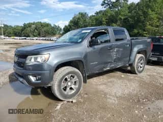 2017 Chevrolet Colorado 2WD Z71 z VIN 1GCGSDEN4H1189441, wystawiony jako Copart lot #64488555 z przebiegiem 54 240 mil mil oraz Szkoda całkowita • Salvage title. Historia ofert i sprzedaży dostępna na DreamBid. Obrazek 1.
