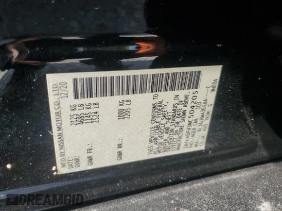 ✅ 2021 Nissan Maxima Platinum • VIN: 1N4AA6FV3MC504205 • Лот: 72093555. Опубликован ранее на Copart с пробегом 74 748 миль. Бесплатный доступ к архиву аукционных продаж из США и подробный отчёт об истории автомобиля на DreamBid. Изображение 12.