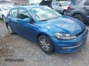 ✅ 2019 Volkswagen Golf S • VIN: 3VWG57AU6KM018221 • Lot: 42621993. Listed on IAAI with 66,965 mi. Free auction sales archive from the USA and detailed vehicle history report at DreamBid. Image 1.