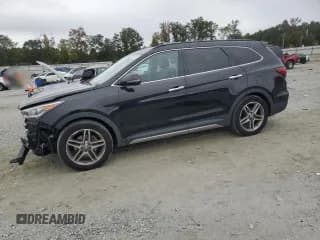 ✅ 2017 Hyundai Santa Fe Limited Ultimate • VIN: KM8SRDHF8HU228603 • Lot: 82247145. Wystawiony na Copart z przebiegiem 167 708 mil. Bezpłatny archiwum sprzedaży aukcyjnych z USA i szczegółowy raport historii pojazdu na DreamBid. Zdjęcie 1.