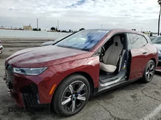 ✅ 2023 BMW iX xDrive50 • VIN: WB523CF09PCM53353 • Lot: 81463995. Listed on Copart with 21,316 mi. Free auction sales archive from the USA and detailed vehicle history report at DreamBid. Image 1.