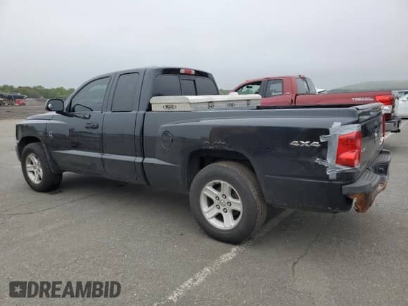 2010 Dodge Dakota Bighorn/Lonestar with VIN 1D7CW3BK3AS104568, listed as a Copart auction lot 58978445 with 160,774 mi miles and Clean title. Bid and sale history available at DreamBid. Image 2.