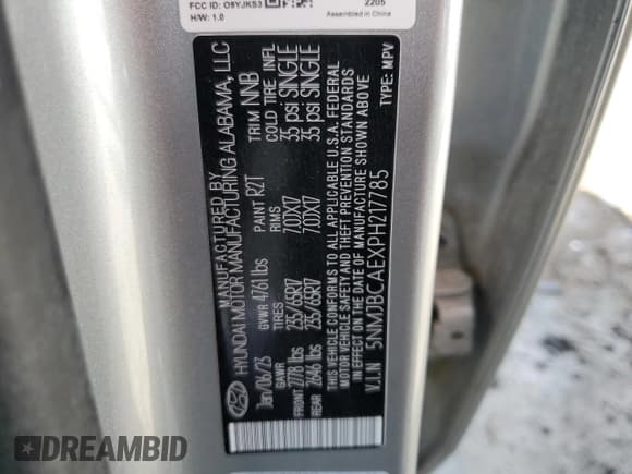 ✅ 2023 Hyundai Tucson SEL • VIN: 5NMJBCAEXPH217785 • Lot: 69881964. Wystawiony na Copart z przebiegiem 24 276 mil. Bezpłatny archiwum sprzedaży aukcyjnych z USA i szczegółowy raport historii pojazdu na DreamBid. Zdjęcie 14.