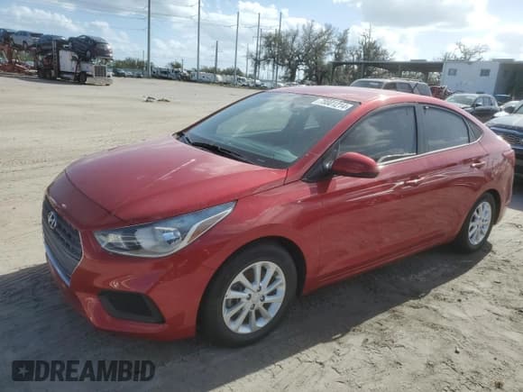 ✅ 2018 Hyundai Accent SEL • VIN: 3KPC24A39JE023910 • Лот: 78801214. Опубликован ранее на Copart с пробегом Не указан. Бесплатный доступ к архиву аукционных продаж из США и подробный отчёт об истории автомобиля на DreamBid. Изображение 1.