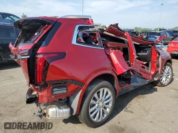✅ 2025 Cadillac XT6 AWD Premium Luxury • VIN: 1GYKPDRS7SZ102470 • Lot: 54591615. Listed on Copart with Not provided. Free auction sales archive from the USA and detailed vehicle history report at DreamBid. Image 3.