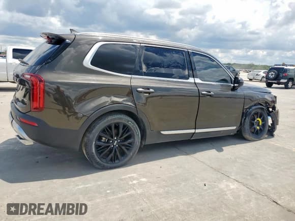 ✅ 2020 Kia Telluride SX • VIN: 5XYP5DHC1LG038521 • Лот: 55861575. Опубликован ранее на Copart с пробегом 56 694 миль. Бесплатный доступ к архиву аукционных продаж из США и подробный отчёт об истории автомобиля на DreamBid. Изображение 3.