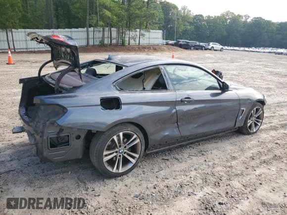 ✅ 2016 BMW 4 Series 428i • VIN: WBA3N7C5XGK228162 • Lot: 54503165. Listed on Copart with Not provided. Free auction sales archive from the USA and detailed vehicle history report at DreamBid. Image 3.