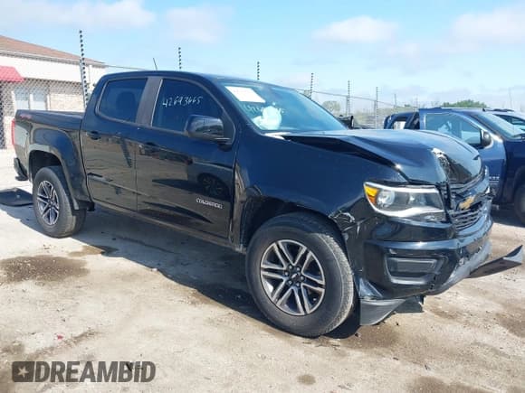✅ 2020 Chevrolet Colorado 4WD Work Truck • VIN: 1GCGTBENXL1111465 • Лот: 42693665. Опубликован ранее на IAAI с пробегом 82 609 миль. Бесплатный доступ к архиву аукционных продаж из США и подробный отчёт об истории автомобиля на DreamBid. Изображение 1.