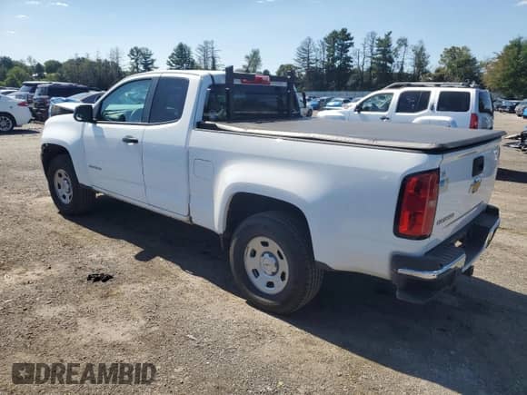 2020 Chevrolet Colorado 2WD Work Truck with VIN 1GCHSBEA3L1244041, listed as a Copart auction lot 71726105 with 132,460 mi miles and Salvage title. Bid and sale history available at DreamBid. Image 2.