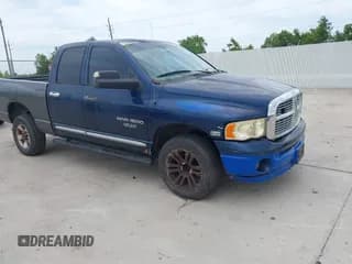 ✅ 2005 Dodge 1500 SLT • VIN: 1D7HA18D05J647275 • Lot: 42901705. Listed on IAAI with 228,026 mi. Free auction sales archive from the USA and detailed vehicle history report at DreamBid. Image 1.