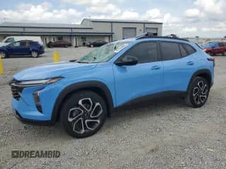 2024 Chevrolet Trax 2RS with VIN KL77LJE29RC216153, listed as a Copart auction lot 67294605 with 8,567 mi miles and Salvage title. Bid and sale history available at DreamBid. Image 1.