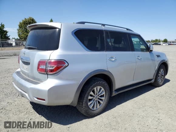 ✅ 2017 Nissan Armada SV • VIN: JN8AY2NC8H9506716 • Lot: 67982345. Listed on Copart with 156,698 mi. Free auction sales archive from the USA and detailed vehicle history report at DreamBid. Image 3.