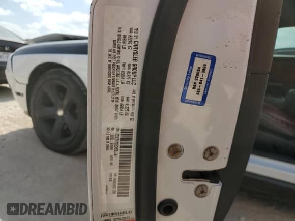 2013 Dodge Challenger SXT with VIN 2C3CDYAG9DH591267, listed as a Copart auction lot 86849255 with 74,212 mi miles and Salvage title. Bid and sale history available at DreamBid. Image 12.