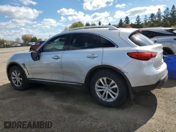 ✅ 2011 Infiniti FX • VIN: JN8AS1MW7BM732435 • Lot: 85338195. Listed on Copart with 380,361 mi. Free auction sales archive from the USA and detailed vehicle history report at DreamBid. Image 2.