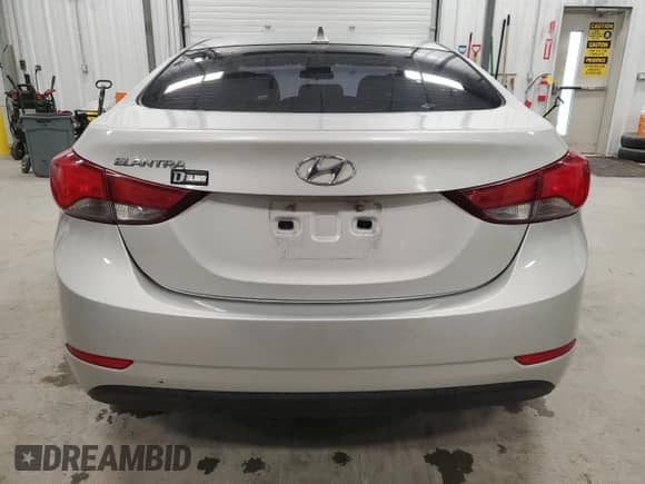 2015 Hyundai Elantra SE with VIN 5NPDH4AE2FH624924, listed as a Copart auction lot 90021475 with 243,540 mi miles and Salvage title. Bid and sale history available at DreamBid. Image 6.