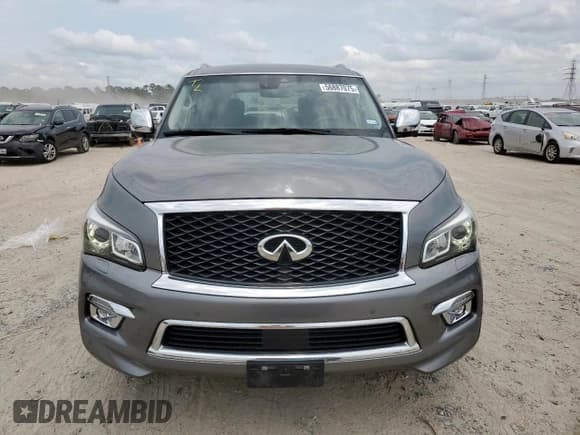 ✅ 2017 Infiniti QX80 • VIN: JN8AZ2NF8H9641346 • Lot: 56887075. Wystawiony na Copart z przebiegiem 109 236 mil. Bezpłatny archiwum sprzedaży aukcyjnych z USA i szczegółowy raport historii pojazdu na DreamBid. Zdjęcie 5.