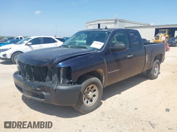 ✅ 2007 Chevrolet Silverado 1500 Work Truck • VIN: 1GCEC19X37Z650434 • Lot: 42532346. Listed on IAAI with 168,991 mi. Free auction sales archive from the USA and detailed vehicle history report at DreamBid. Image 2.