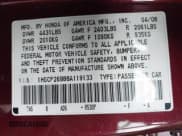 ✅ 2008 Honda Accord EX-L • VIN: 1HGCP26888A119133 • Lot: 43623718. Listed on IAAI with 203,067 mi. Free auction sales archive from the USA and detailed vehicle history report at DreamBid. Image 9.