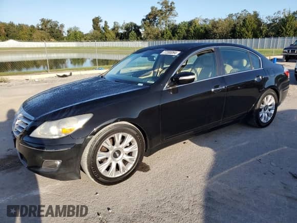 2010 Hyundai Genesis z VIN KMHGC4DE4AU074482, wystawiony jako Copart lot #77200094 z przebiegiem 156 278 mil mil oraz Nie do naprawy • Non repairable. Historia ofert i sprzedaży dostępna na DreamBid. Obrazek 1.