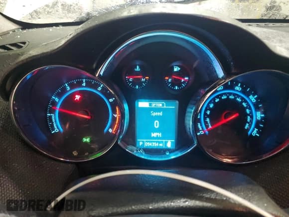 ✅ 2014 Chevrolet Cruze LTZ • VIN: 1G1PG5SB5E7203818 • Lot: 83825085. Listed on Copart with 94,394 mi. Free auction sales archive from the USA and detailed vehicle history report at DreamBid. Image 9.