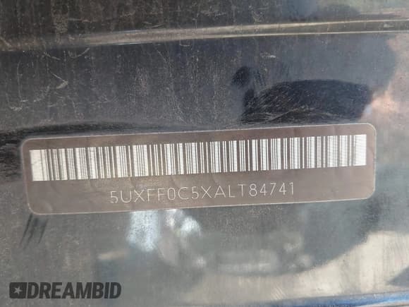 ✅ 2010 BMW X5 35d • VIN: 5UXFF0C5XALT84741 • Lot: 43628931. Listed on IAAI with 219,309 mi. Free auction sales archive from the USA and detailed vehicle history report at DreamBid. Image 12.