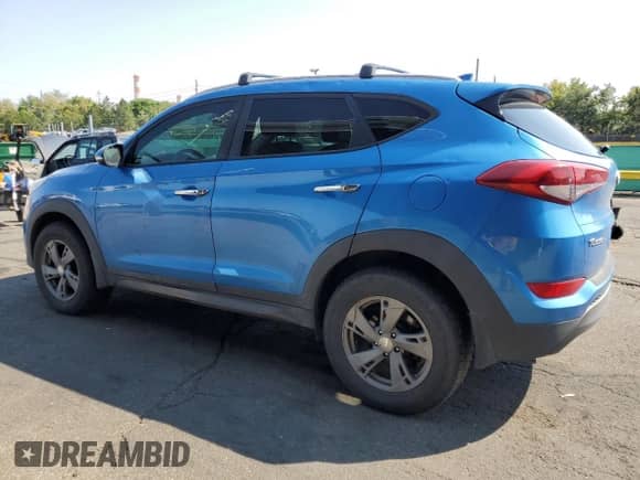 2016 Hyundai Tucson Sport with VIN KM8J3CA27GU142244, listed as a Copart auction lot 71363555 with 111,666 mi miles and Clean title. Bid and sale history available at DreamBid. Image 2.