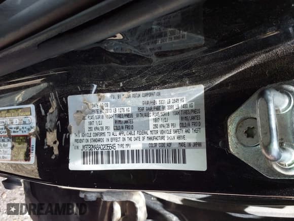 ✅ 2010 Mazda CX-9 Sport • VIN: JM3TB2MA8A0205645 • Lot: 42386697. Listed on IAAI with 182,271 mi. Free auction sales archive from the USA and detailed vehicle history report at DreamBid. Image 9.